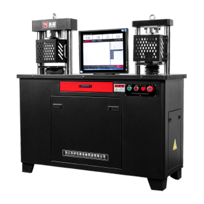 YAW-300C Mesin Semua-Dalam-Satu Simen Terkawal Mikrokomputer Dua Lajur Lentur dan Mampat